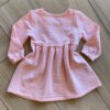 fernandaramoskids com br Vestido Infantil Feminino Manga Longa Bordado Florzinhas Rosa2