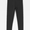 Calça Legging Infantil Feminina Cirrê Preta Fernanda Ramos Kids