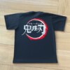 Camiseta Infantil Masculina Preta com Estampa Anime Fernanda Ramos Kids