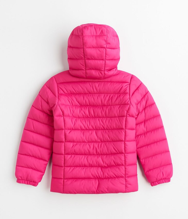 Jaqueta Infantil Feminina Capuz Removível Pink Fernanda Ramos Kids