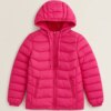 Jaqueta Infantil Feminina Capuz Removível Pink Fernanda Ramos Kids