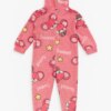 Pijama Macacão Infantil Feminino Peluciado Sweet Rosa Fernanda Ramos Kids