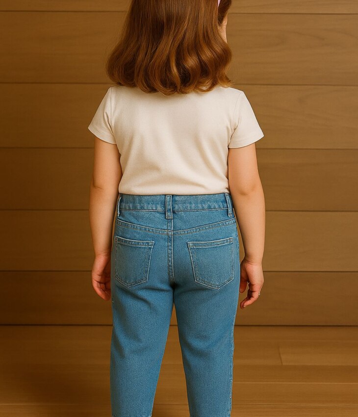 fernandaramoskids com­ br Calça Feminina Jeans Baggy com Strass1