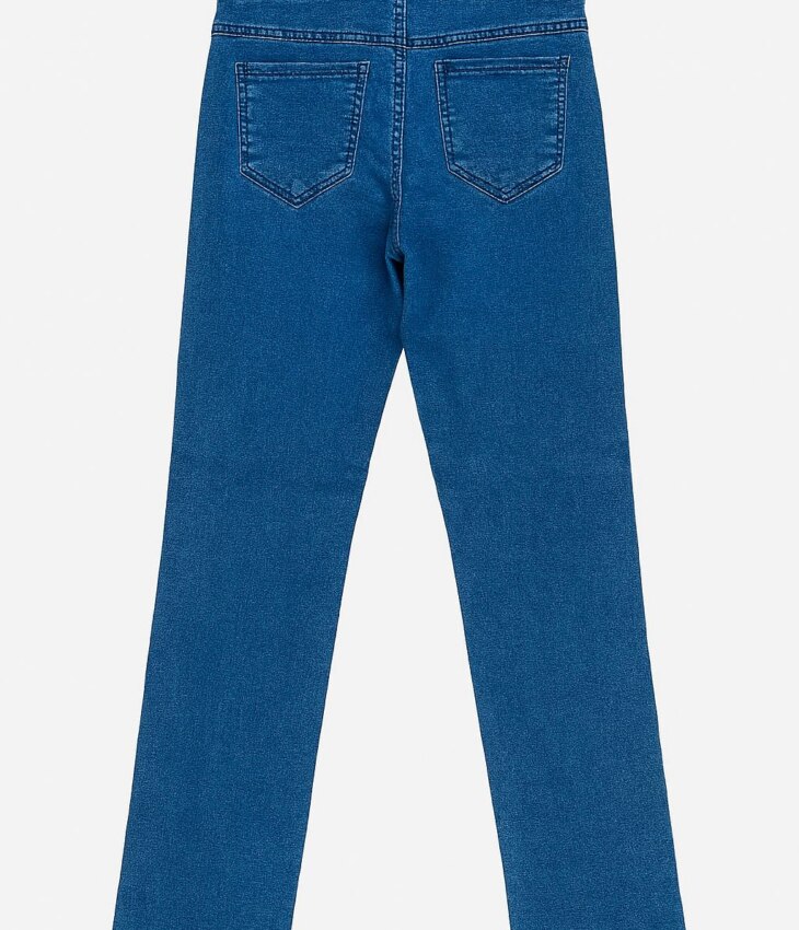 Calça Masculina Infantil Jeans Super Skinny com Cinto Fernanda Ramos Kids