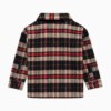 Camisa Infantil Masculina Manga Longa Xadrez Cru Fernanda Ramos Kids