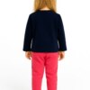 Conjunto Infantil Feminino Casaco Estampado e Calça Pink Fernanda Ramos Kids