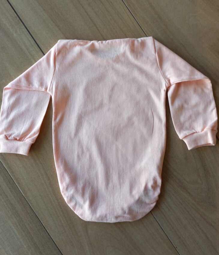fernandaramoskids com­ br Body Infantil Unissex Manga Longa com Fecho e Punho Salmão1