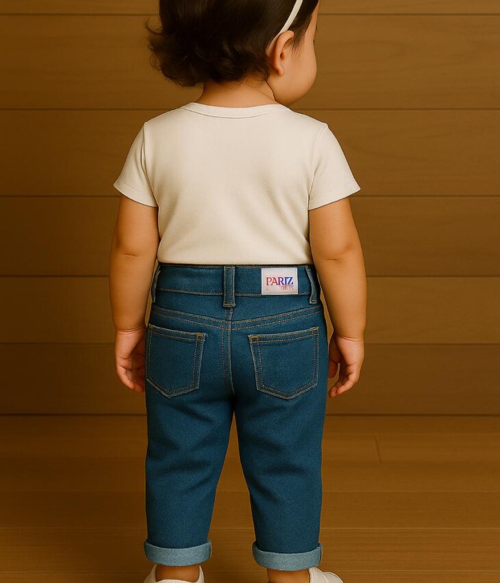 Calça Feminina Jeans Jegging com Brilho Fernanda Ramos Kids