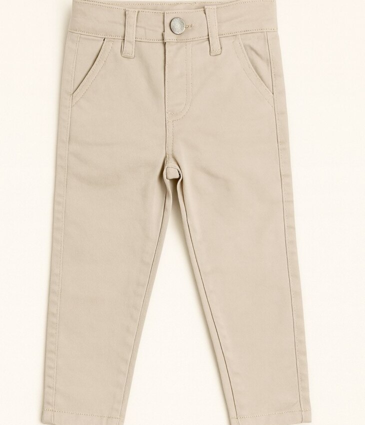 Calça Masculina Infantil Alfaiataria Areia Fernanda Ramos Kids
