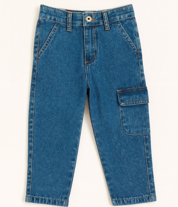 Calça Masculina Infantil Jeans Skater Fernanda Ramos Kids