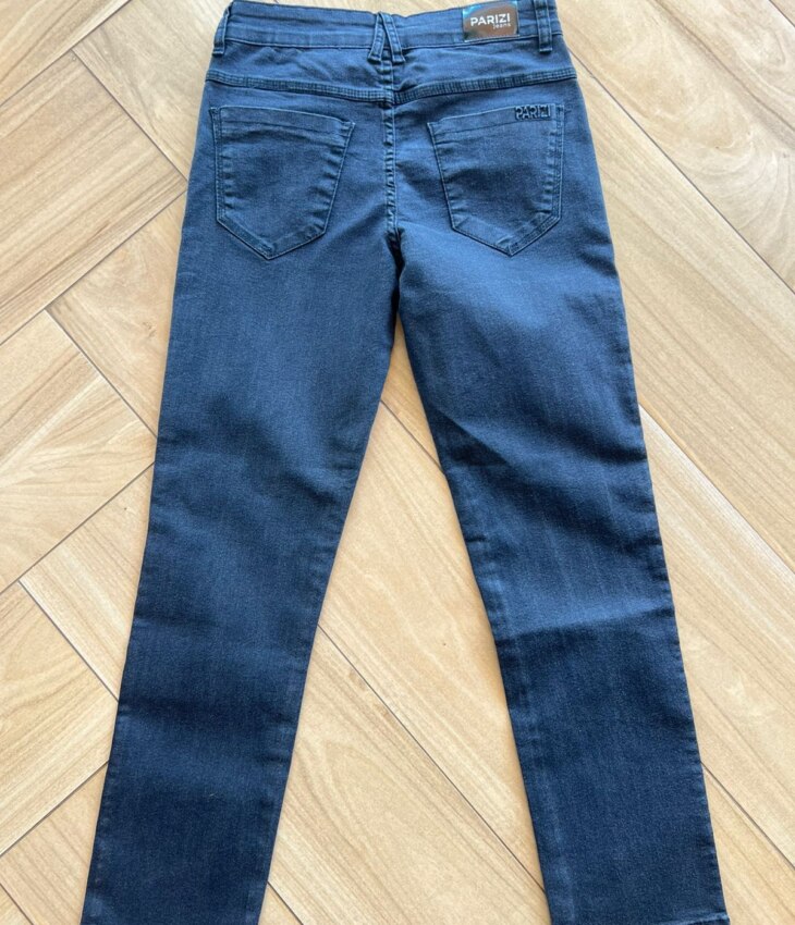 Calça Masculina Infantil Masculino Jeans Skinny Preto Fernanda Ramos Kids