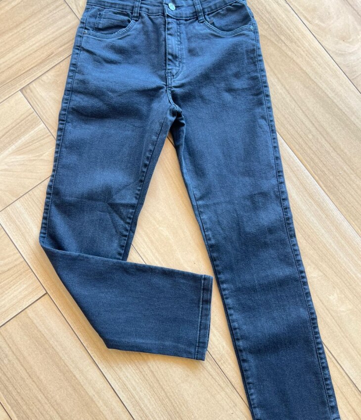 Calça Masculina Infantil Masculino Jeans Skinny Preto Fernanda Ramos Kids