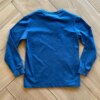 Camiseta Infantil Masculina Básica Manga Longa Azul com Bolso Fernanda Ramos Kids