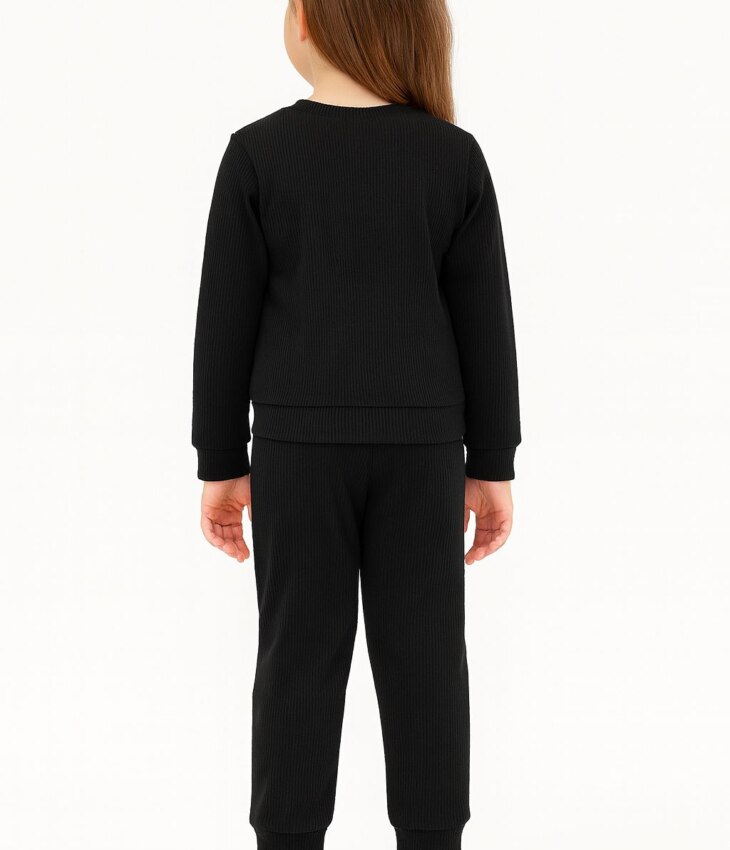 fernandaramoskids com­ br Conjunto Infantil Feminino Canelado Blusa Borboleta Manga Longa e Calça1