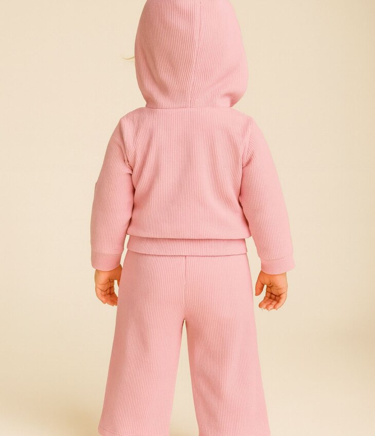 fernandaramoskids com­ br Conjunto Infantil Feminino Canelado Blusa Manga Longa e Calça Rosa1