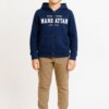 Conjunto Infantil Masculino Jaqueta e Calça Jogger Bege Fernanda Ramos Kids