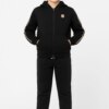 Conjunto Infantil Masculino Jaqueta e Calça Jogger Preta Fernanda Ramos Kids