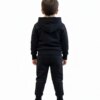 Conjunto Infantil Masculino Jaqueta e Calça Jogger Preta Fernanda Ramos Kids