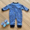 fernandaramoskids com­ br Macacão Infantil Masculino Estampado Dinossauros Azul1