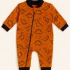 Macacão Infantil Masculino Estampado Dinossauros TerraCota Fernanda Ramos Kids