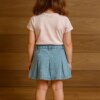 fernandaramoskids com­ br Saia Infantil Feminina Jeans Clara com Friso1