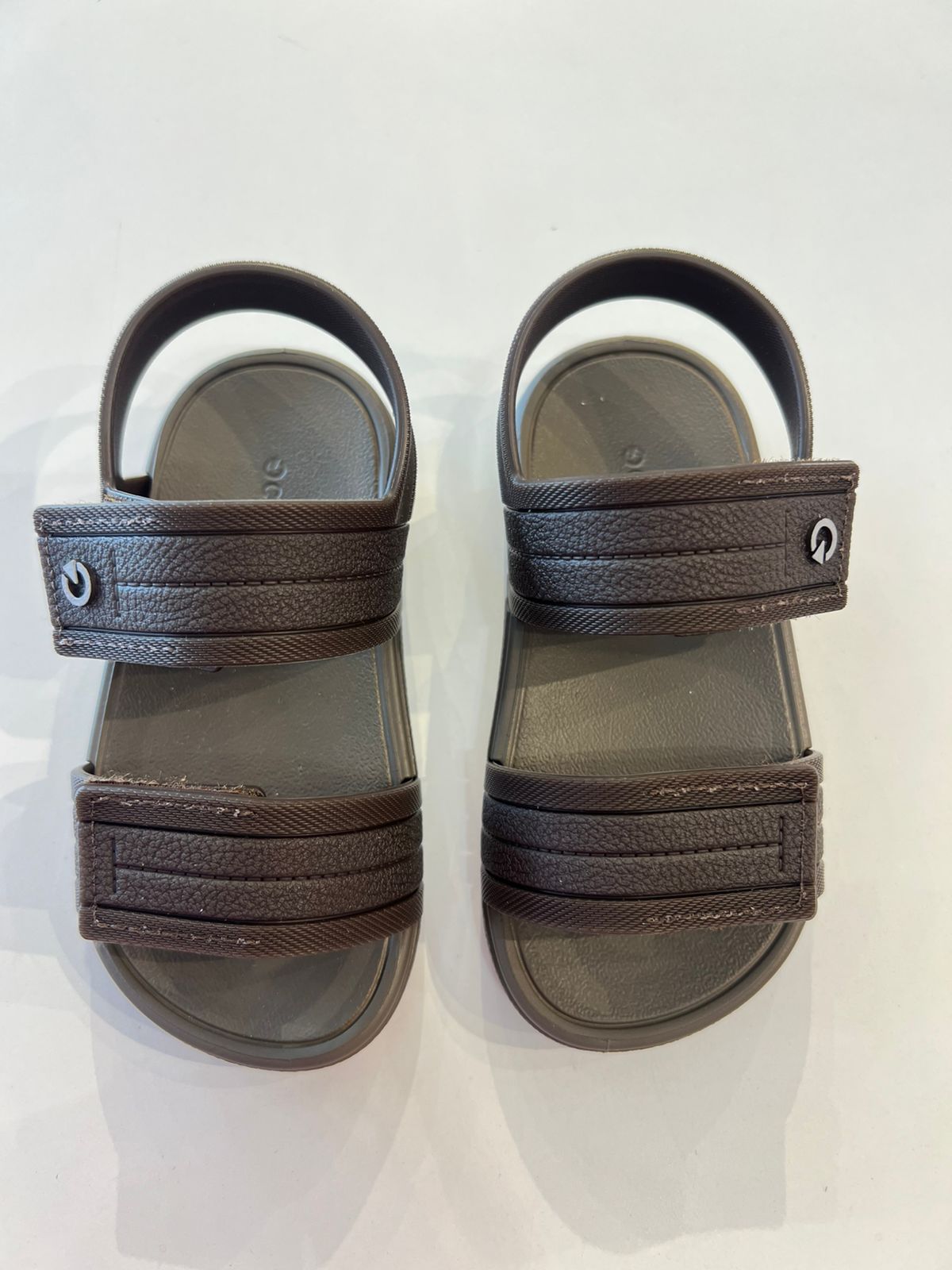 fernandaramoskids com br Sandália Papete Infantil Masculina Cartago Marrom