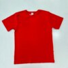 Camiseta Infantil Masculina Meia Malha Vermelho Fernanda Ramos Kids