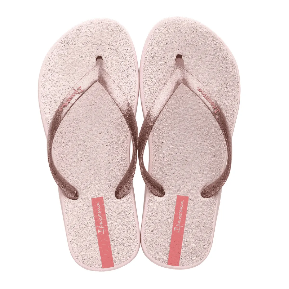 Chinelo Infantil Feminino Glitter Rosa Claro Fernanda Ramos Kids