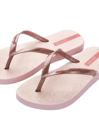 Chinelo Infantil Feminino Glitter Rosa Claro Fernanda Ramos Kids