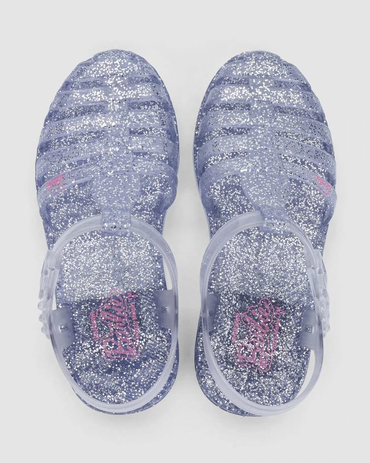 Sandália Infantil Feminina Vidro Glitter Fernanda Ramos Kids