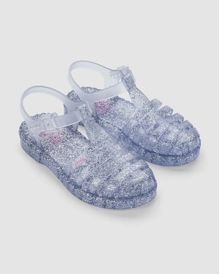 Sandália Infantil Feminina Vidro Glitter Fernanda Ramos Kids