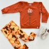 Conjunto Infantil Feminino Blusa Manga Longa e Calça Legging Estampada Fernanda Ramos Kids