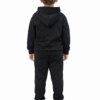 Conjunto Infantil Masculino Blusão Preto e Calça Jogger sem Punho Fernanda Ramos Kids