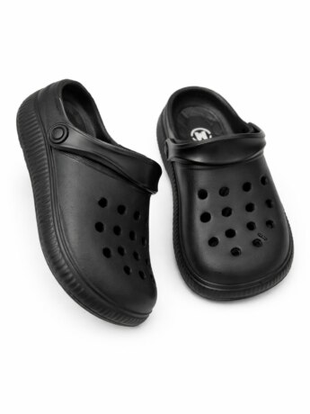 Babuche Infantil Masculino Básico Preto Fernanda Ramos Kids