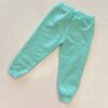 Calça Jogger Infantil Unissex com Elástico na cintura Verde Água