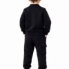 fernandaramoskids com br Conjunto Infantil Masculino Blusão com Ziper e Calça com Bolso Preta 1