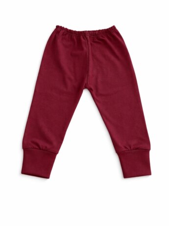 Calça Mijão Infantil Feminina Vinho Fernanda Ramos Kids