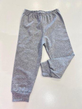 Calça Unissex Infantil Cinza Fernanda Ramos Kids