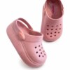 Babuche Infantil Feminino Bebê com Elástico Rosa Fernanda Ramos Kids