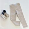 Calça Masculina Infantil Jeans Skinny Bege Fernanda Ramos Kids