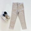 Calça Masculina Infantil Jeans Skinny Bege Fernanda Ramos Kids