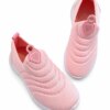 Tênis Infantil Feminino Casual Calce Fácil Rosa Fernanda Ramos Kids