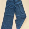 Calça Feminina Jeans Claro Wide Leg Fernanda Ramos Kids