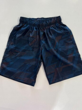 Bermuda Boxer Infantil Masculina Casual Estampa Abstrata Fernanda Ramos Kids