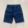 Bermuda Infantil Masculina com Bolso Azul Marinho Fernanda Ramos Kids
