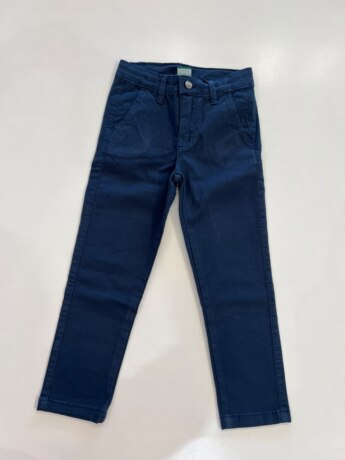 Calça Masculina Infantil Alfaiataria Azul Marinho Fernanda Ramos Kids