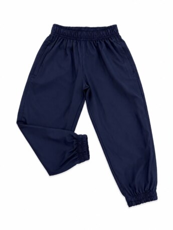 Calça Masculina Infantil TacTel com Punho Azul Fernanda Ramos Kids