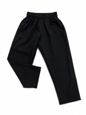 Calça Masculina Infantil TacTel Sem Punho Preto Fernanda Ramos Kids