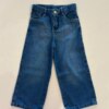 Calça Feminina Jeans Infantil Wide Leg 366 Azul Fernanda Ramos Kids