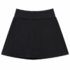 Short Saia Cotton Infantil Feminino Preto Fernanda Ramos Kids